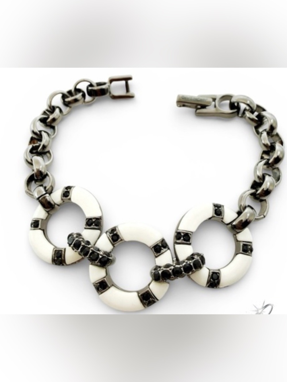 Givenchy Gunmetal Bracelet
